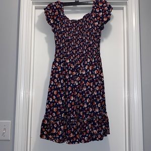 Off the shoulder floral dress